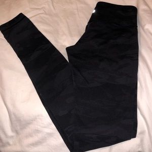 Lulu lemon wonder under camo full length leggings